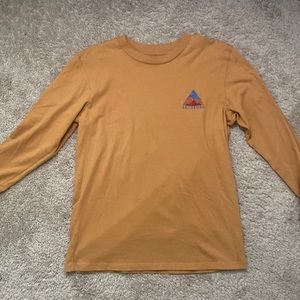 Medium mustard yellow long sleeve from Billabong